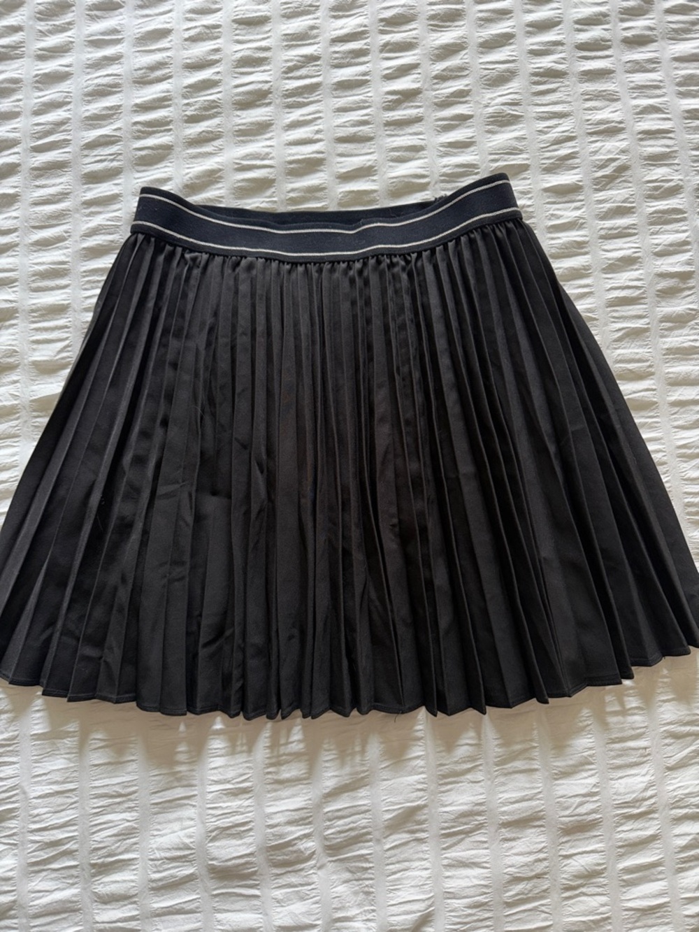 Black Pleated A-Line Skort Golf